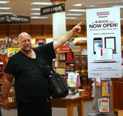 RIP Michael Hart, inventor of the e-book, and friend. by Bistrosavage e-book photo