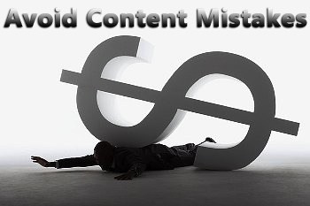 avoid content mistakes by FindYourSearch Content blog photo