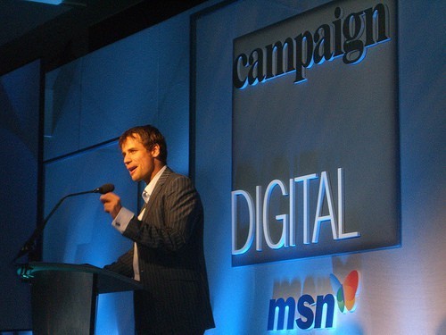 Nicest man in showbiz by James Cridland digital campaign photo