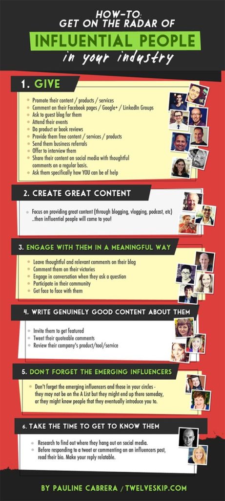 6 Ways to Get on the Radar of Influential People in Your Industry