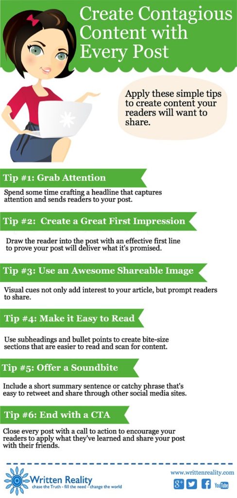 Blogging Tips: How to Create Contagious Content With Every Post