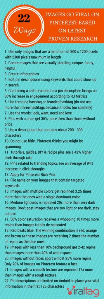 22 Proven Ways to Make Your Images Go Viral on Pinterest