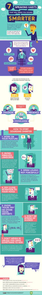 7 Speaking Habits That Will Make You Sound Smarter [INFOGRAPHIC]