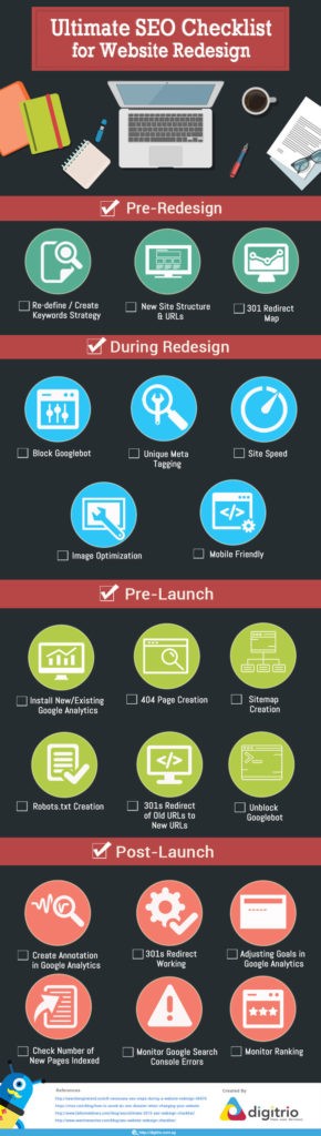 Ultimate SEO Checklist For Website Redesign