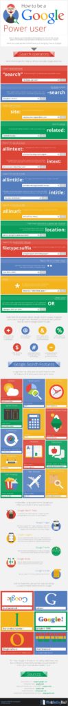 How To Be A Google Power User - Infographic