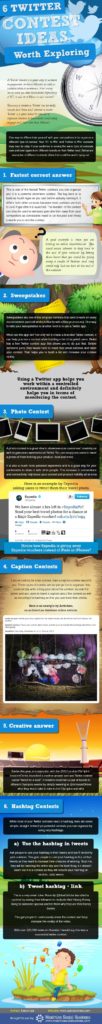 6 Twitter Contest Ideas Worth Exploring- Infographic