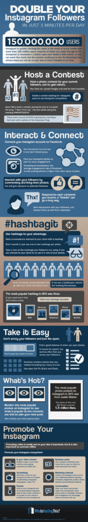 How to Double Your Instagram Followers in Just 5 Minutes per Day