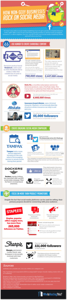 How Businesses Rock On Social Media [Infographic]