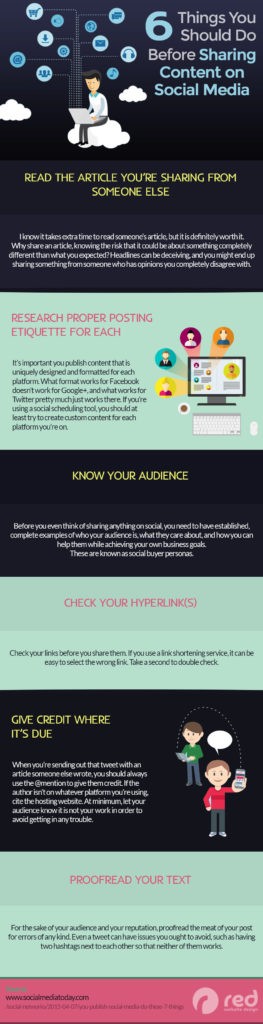 6 Things You Should Do Before Sharing Content on Social Media