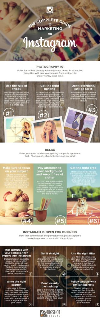 The Guide: How to Marketing your Business on Instagram [Infographic]