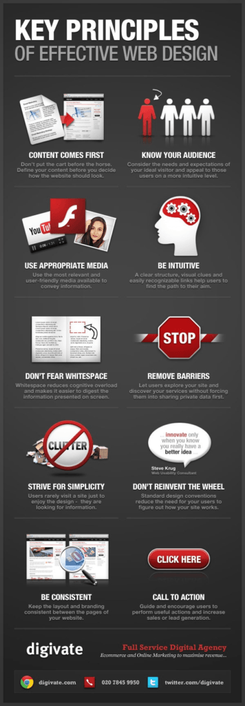 Guide: 10 Rules for Effective Web Design [Infographic]