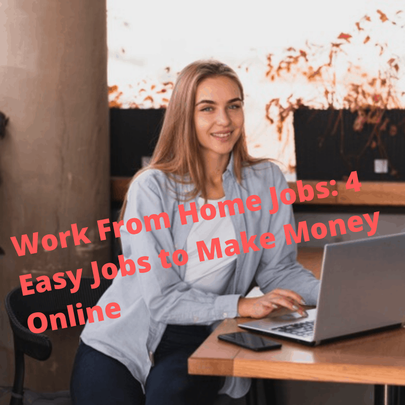 Work From Home Jobs: 5 Easy Jobs to Make Money Online
