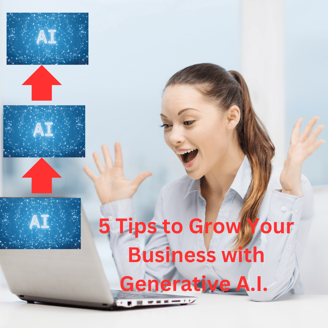 A.I.: 5 Tips to Grow Your Business with Generative A.I. (Future of Generative AI)
