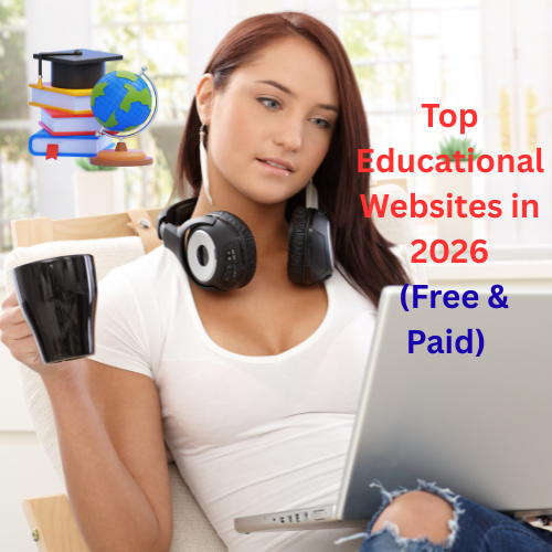 Top Educational Websites in 2026 (Free & Paid) 

